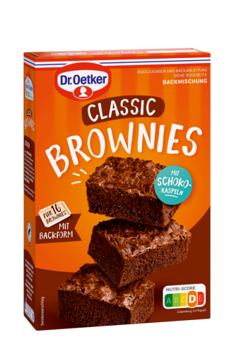 8 462grPg Dr. Oetker Classic Brownies Backmischung 