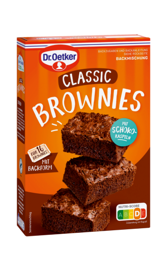 8 462g Pg Dr. Oetker Classic Brownies Backmischung 