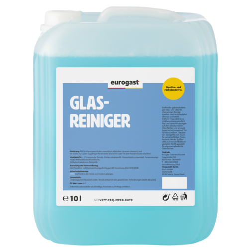 1 10l Ka Eurogast Glasreiniger 
