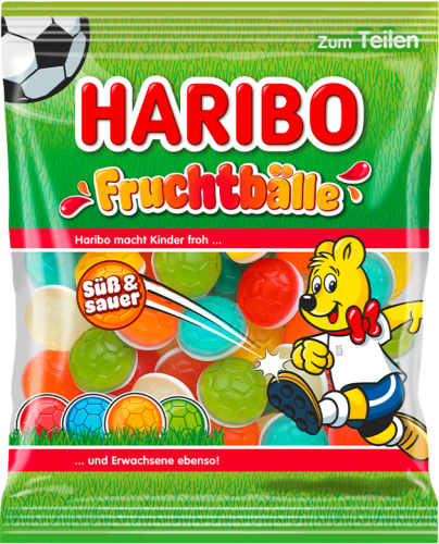 36 160g Bt Haribo Fruchtbälle 