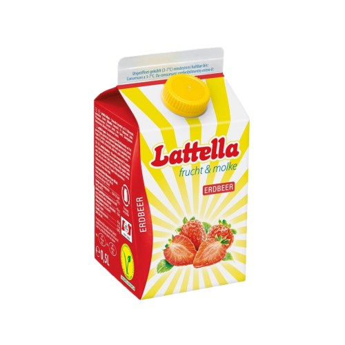 12 0.50l Pg Lattella Erdbeer 