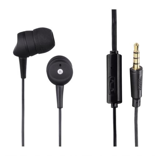 1 1 St Pg Hama Ohrhörer mit Mikro schwarz 
