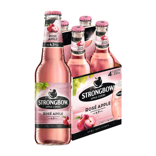 6 4/0.33MP Strongbow Rosé Apple 