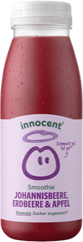 1 0.25l Fl Innocent Smoothie Johannisbeere Erdbeere Apfel PET EWP 