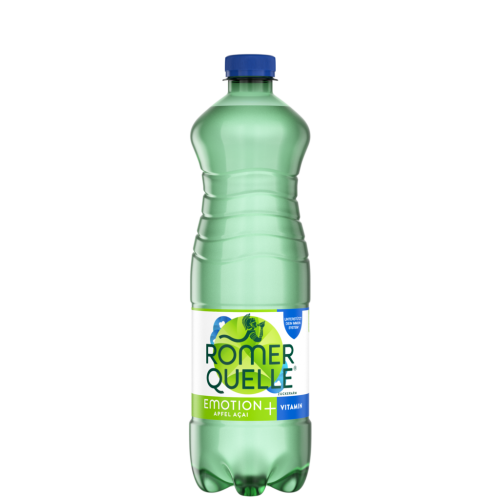 6 0.75l Fl Römerquelle Emotion Plus Apfel Acai PET EWP 