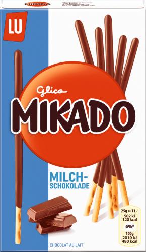 24 75 gr Pg Mikado Milchschokolade 