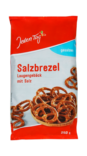 16 250g Bt Jeden Tag Brezeln mit Salz 