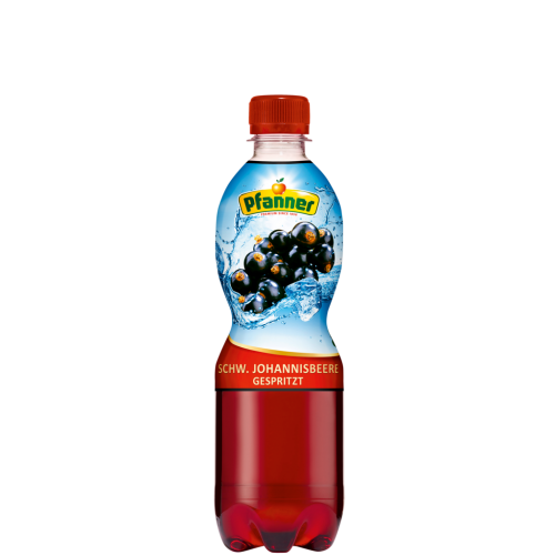 12 0.50l Fl Pfanner Johannisbeere gespritzt PET 
