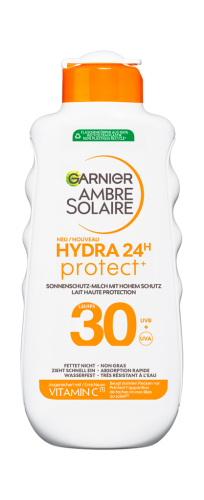 6 175ml Fl Garnier Ambre Solaire Sonnenmilch LSF 30 