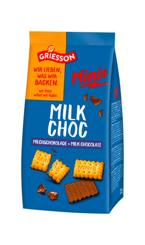 12 125g Pg Griesson Milk Choc Minis 