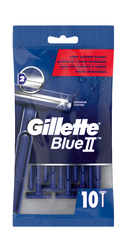 20 10gr Pg Gillette Blue II Einwegrasierer 