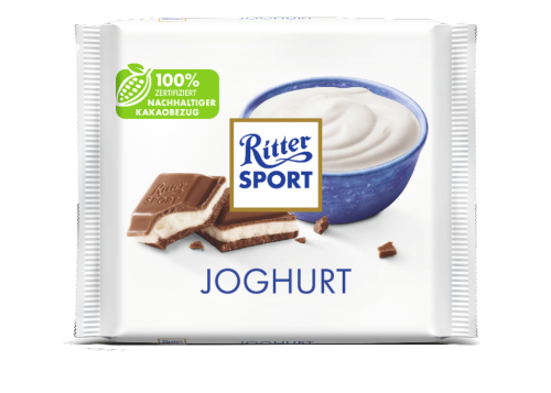12 100g Ta Ritter Sport Joghurt 