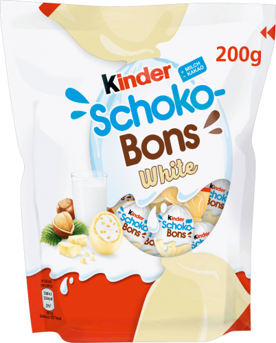 18 200g Pg Ferrero Kinder Schoko-Bons White  