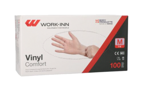 1 100St Pg Vinylhandschuhe ungepudert Größe M 
