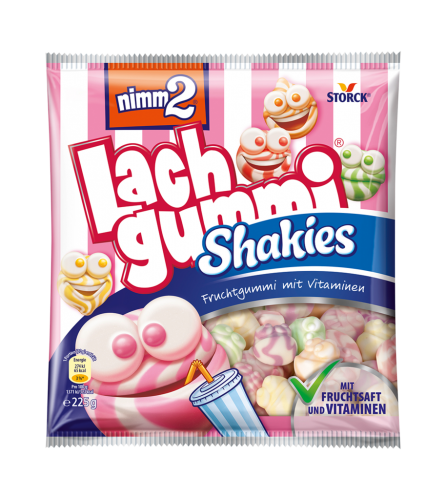 12 225g Pg Nimm 2 Lachgummi Shakies 