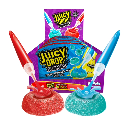 12 57g Pg Bazooka Juicy Drop Gummies 