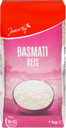 10 1.00kg Pg Jeden Tag Basmati Reis 