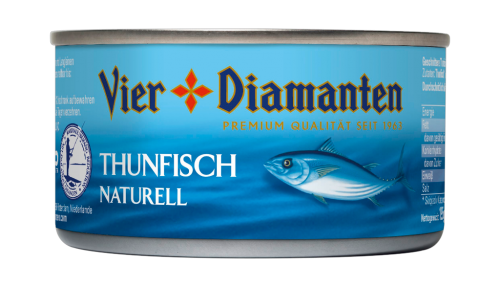 6 195gr Ds 4-Diamant Thunfisch natur 