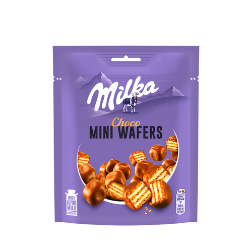 28 110g Pg Milka Minis Wafers 