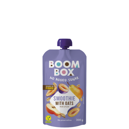 6 200g Pg Boom Box Smoothie Pear Plum Fibre  