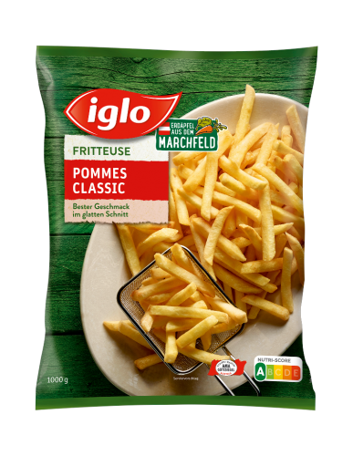 10 1kg Pg TKK Iglo Pommes Classic 