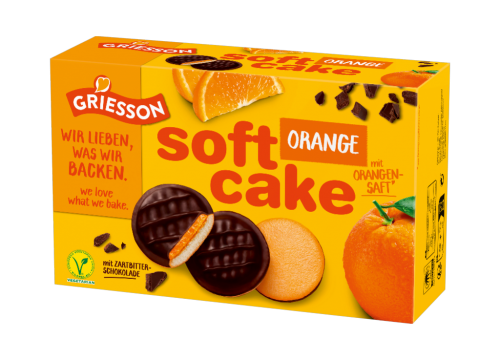 12 300g Pg Griesson Soft Cake Orange 