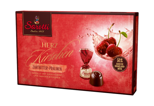10 250g Pg Sarotti Herzkirschen zartbitter 