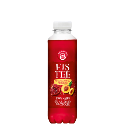 6 0.50l Fl Teekanne Eistee Granatapfel Pfirsich PET EWP 