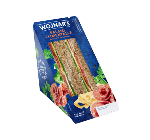 4 165g Pg Wojnar's Premium Emmentaler Sala Sandwich 