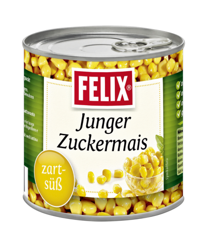 12 340gr Ds Felix Junger Zuckermais 