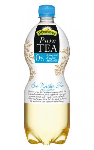 6 1.00l Fl Pfanner Pure Tea BIO Weißer Tee 