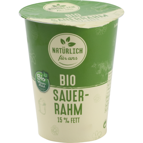 10 200g Be Natürlich für uns BIO Sauerrahm 15% 
