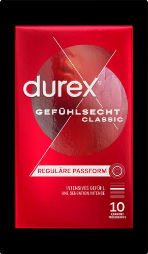 6 10St Pg Durex Kondom Gefühlsecht 