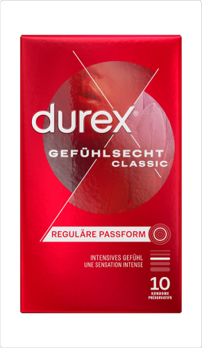 6 10St Pg Durex Kondom Gefühlsecht 