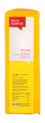 3 kg 3 3kg Pg eurodiskont Gouda AMA 45% FiT  