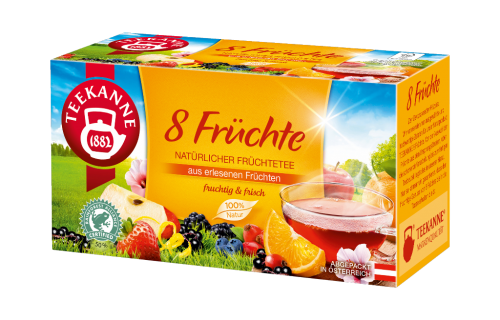 1 20 er Pg Teekanne 8 Früchte 