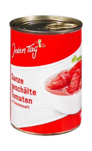 12 425mlDS Jeden Tag Tomaten geschält 