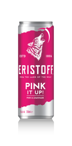 12 0.25l Ds Bacardi Eristoff Pink it up! EWP 