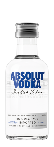 12 0.05l Fl Absolut Vodka 40% 