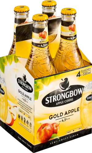 6 4/0.33Mp Strongbow Gold Apple EW 