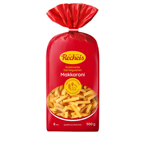 9 500g Pg Recheis Goldmarke Makkaroni 