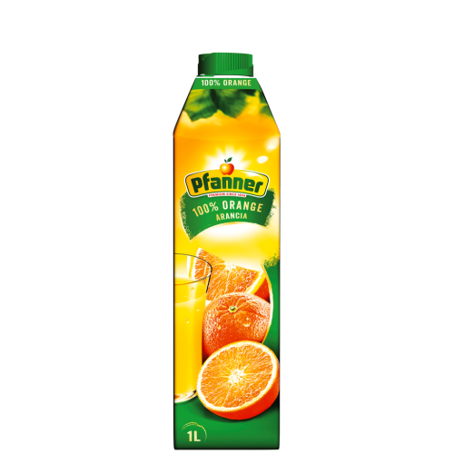 8 1.00l Pg Pfanner Orangensaft 100% 