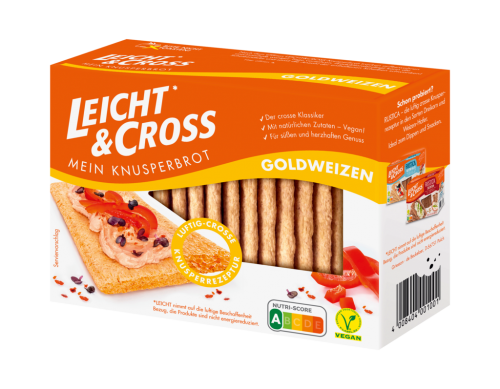 8 125g Pg Leicht+Cross Weizen Knusperbrot 