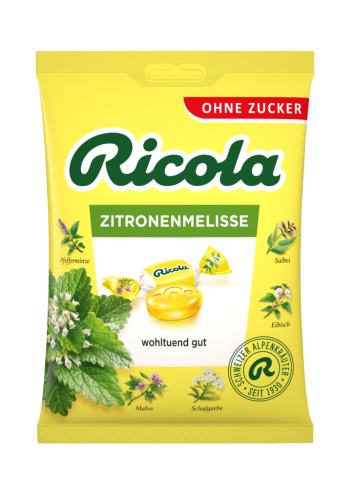 18 75g Bt Ricola Zitronenmelisse zuckerfrei 