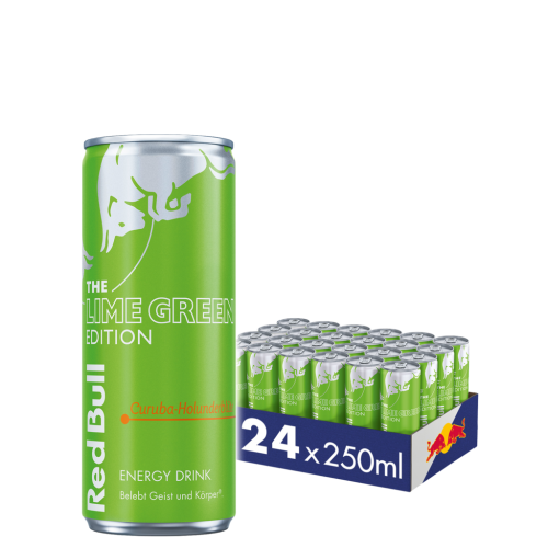 24 0.25l Ds Red Bull Lime Green Edition Curuba Holunderblüte EWP 
