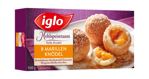 10 530g Pg TKK Iglo Marillenknödel 