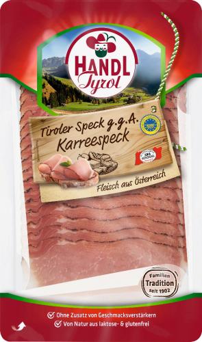 5 100g Pg Handl Karreespeck geschnitten 