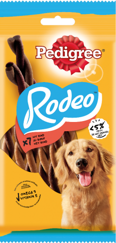 12 123gr Pg Pedigree Snacks Rodeo Rind 