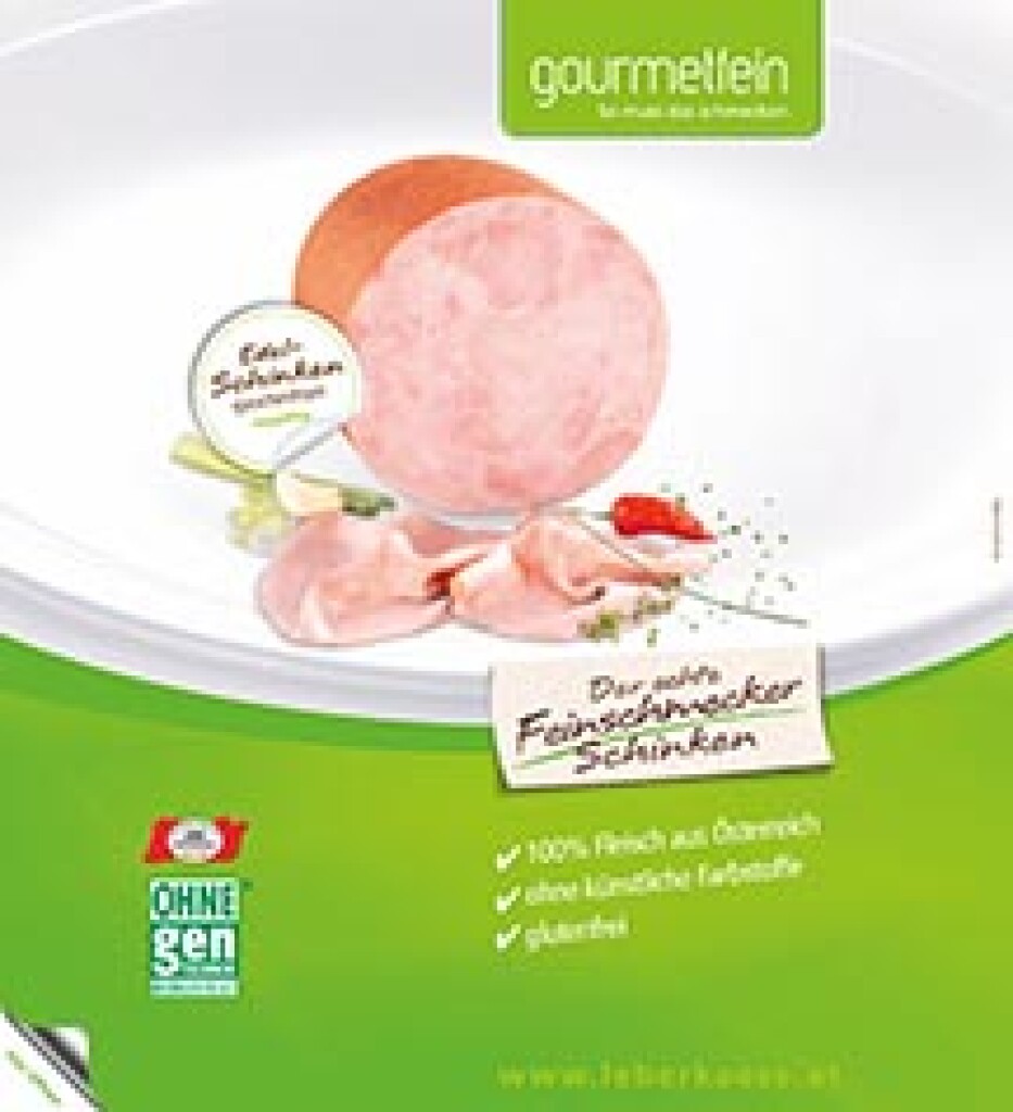 1 500gr Pg Gourmetfein Edel-Schinken geschnitten 