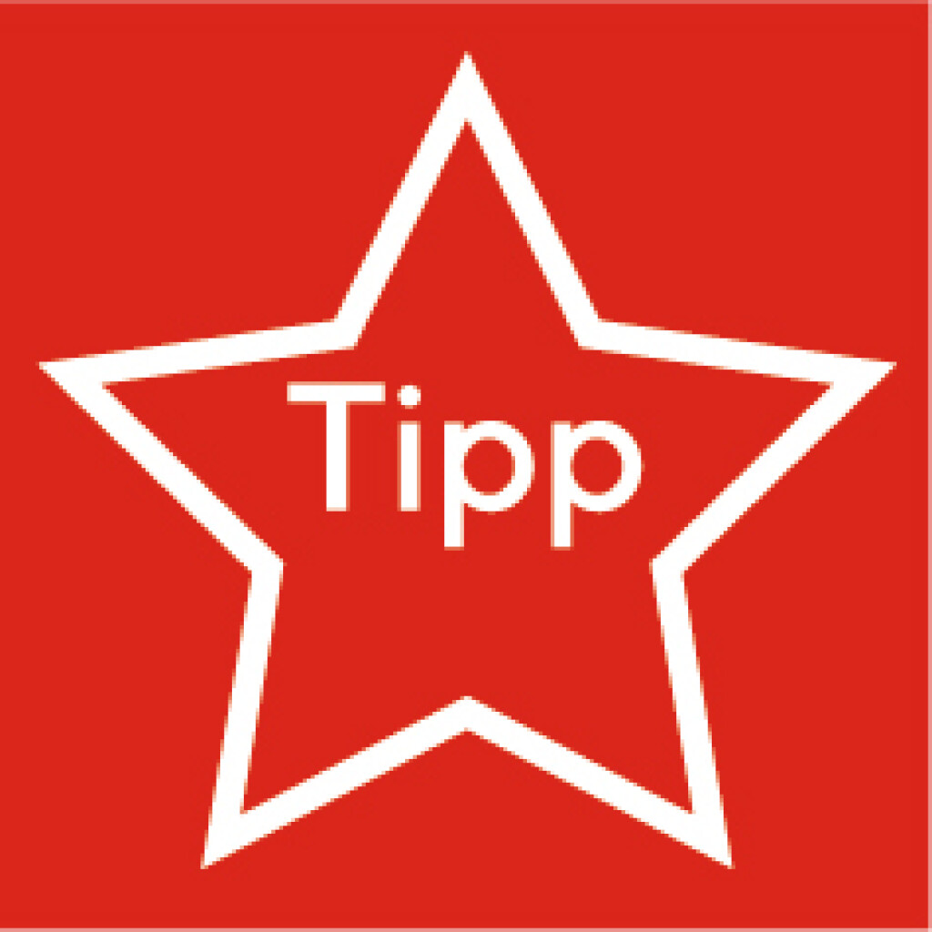 Tipp Piktogramme